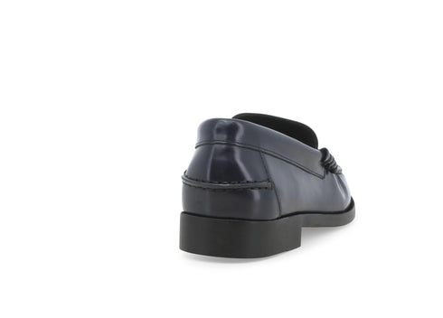 Melluso male Mocassini Pelle U18209Z-248714 Blu